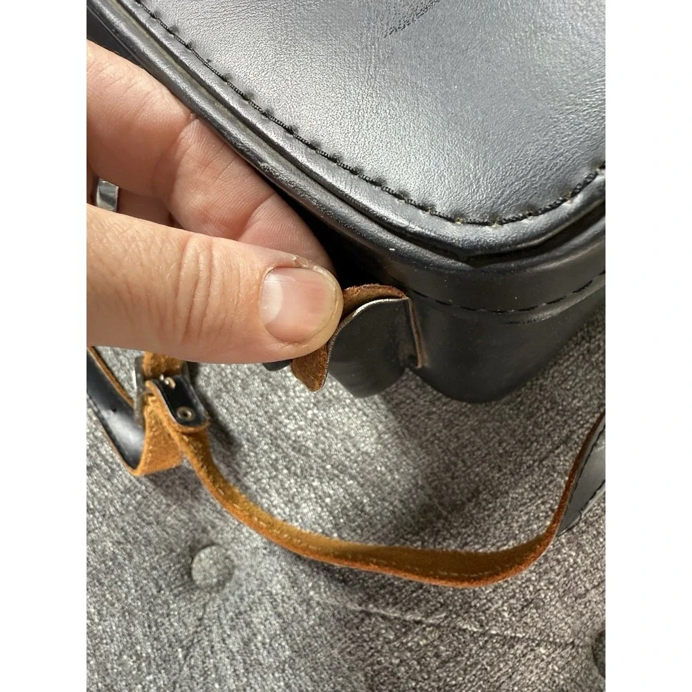 Vintage Kali Bag Retro Film Camera Leather Case Bag Japan‎